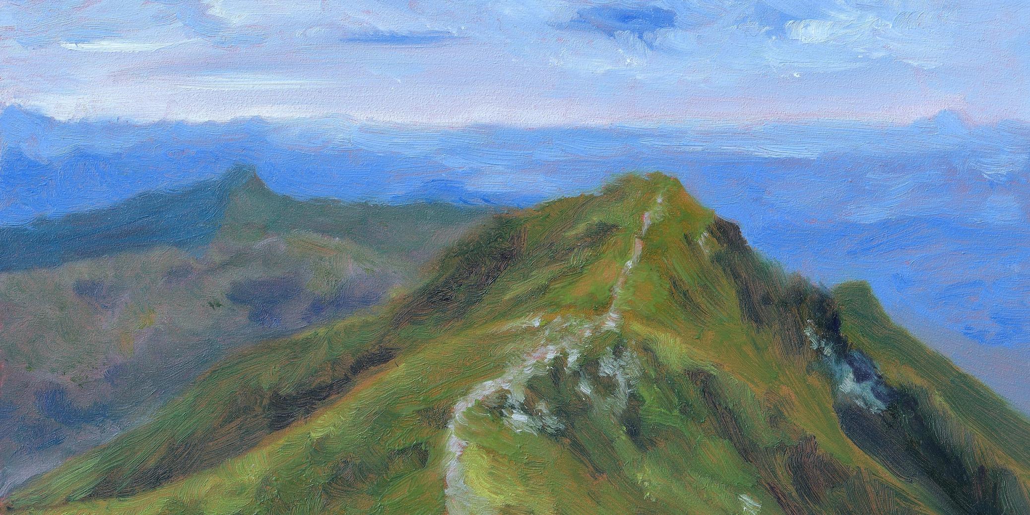 Franconia Ridge, White Mountains by Kim Hamlin