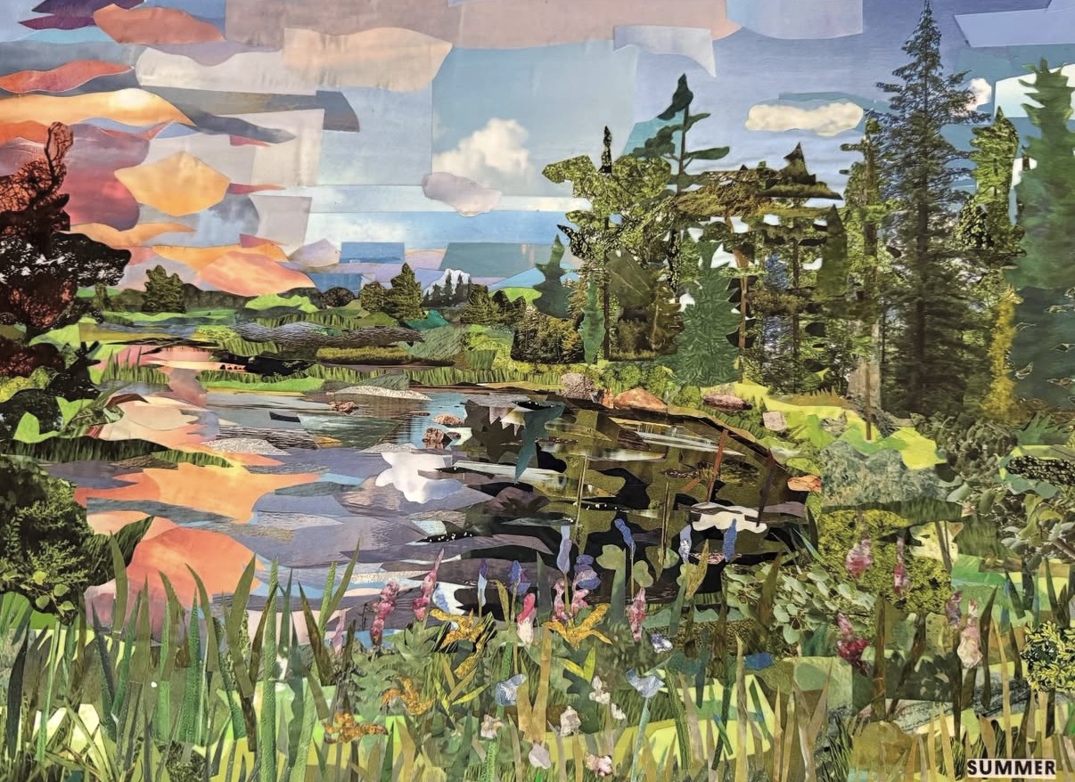 Twilight Over Mud Pond by Summer Langille